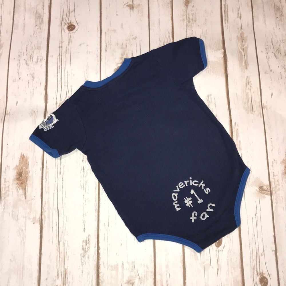 $7 or 3/$15 Dallas Mavericks #1 Fan onesies